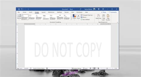 Comment Supprimer Le Filigrane Dans Microsoft Word Toptipsfr
