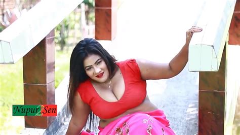 Nupur Boudi Saree Show Hot Boudi Saree Photoshoot New Hot Saree