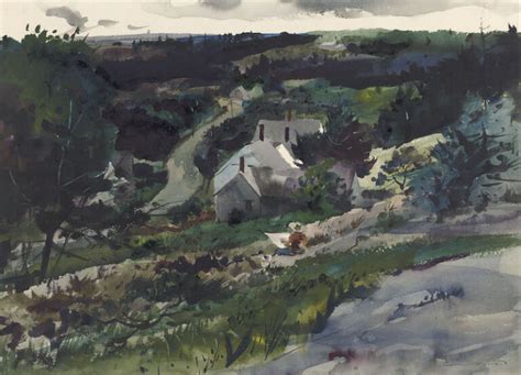 Andrew Wyeth Maine Watercolors Farnsworth Art Museum Review