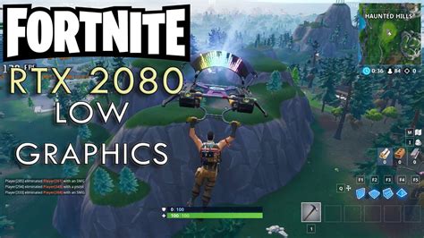 Fortnite Low Graphics Gameplay On Rtx 2080 And I5 8600k Youtube
