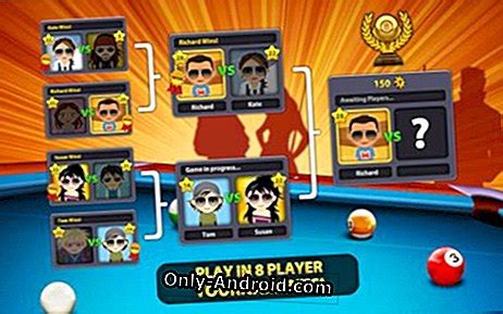 Use your finger to aim the cue, and swipe it forward to hit the ball in the direction that you. تحميل 8 Ball Pool APK على الكمبيوتر | PC - Windows XP/7/8 ...