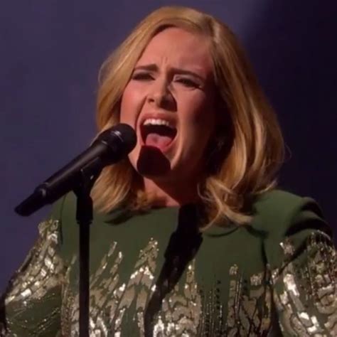 Adele Makes Her First Tv Appearance In Nearly Three Years To Sing Hello As Part Of Her Adele