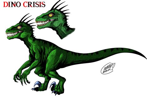 Dino Crisis Remake Velociraptor Normal By Superzillaking On Deviantart