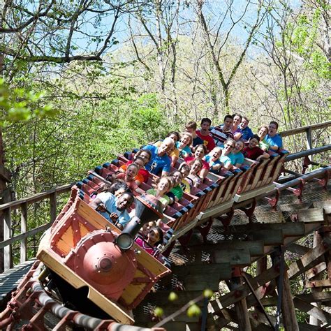 Rides And Attractions Thunderation Silver Dollar City Silver Dollar