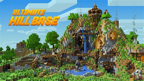 Ultimate Hill Base By Glowfischdesigns Minecraft Marketplace Map
