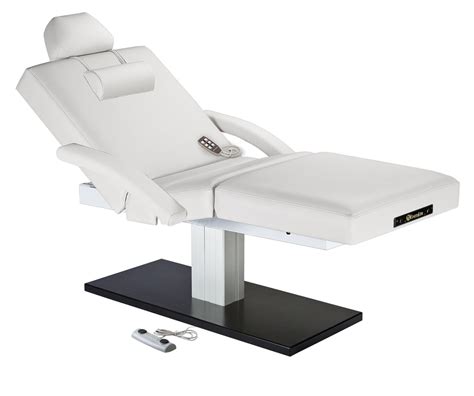 Earthlite Everest Spa Salon Top Single Pedestal Electric Lift Table Superb Massage Tables