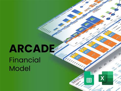 Arcade 5 Year Cash Flow Projection Template Excel Get Now