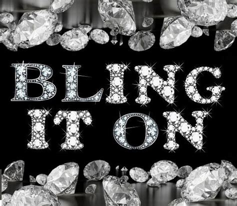 Bling It On Diamonds Logo Bling Party Diamond Logo Bling