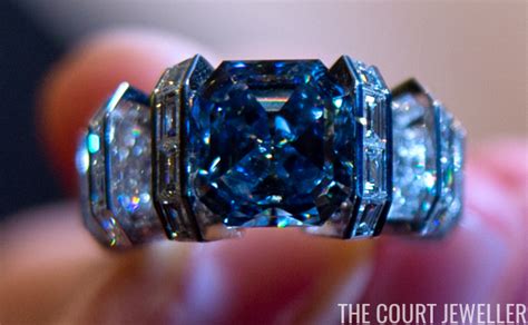 The Sunday Ring The Sky Blue Diamond Ring