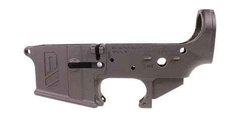 Davidson Defense AR 15 Custom Engraved Lower Receiver Blac