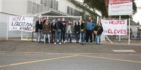 Gelos Les Enseignants Du Lycée Des Métiers Se Mobilisent