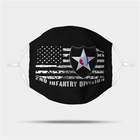 2nd Infantry Division Distressed Flag 2nd Infantry