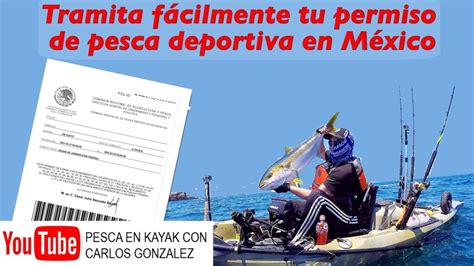 Cómo Obtener La Licencia De Pesca Deportiva En México ️