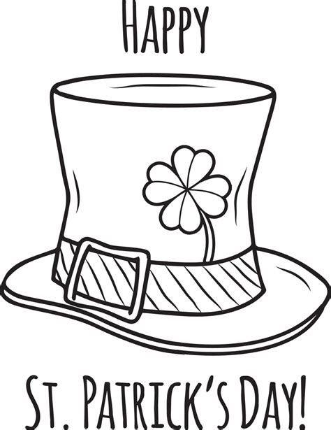 Printable Happy St Patricks Day Coloring Page For Kids Supplyme