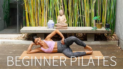 Min Full Body Pilates Workout For Beginners No Equipment Youtube