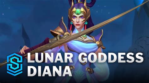 Lunar Goddess Diana Wild Rift Skin Spotlight YouTube