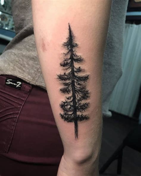 101 Amazing Pine Tree Tattoo Ideas Will Love Pine Tree Tattoo Tree