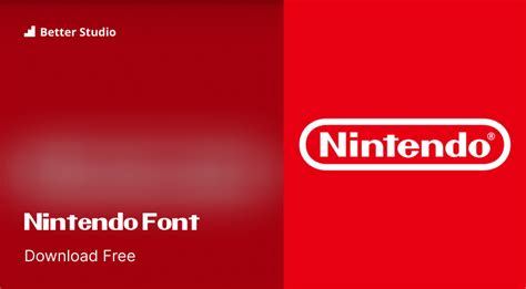 Nintendo Font Download Free Font And Logo