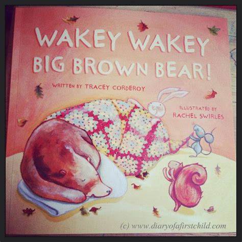 Literature To Crafts Wakey Wakey Big Brown Bear Diary Of A First Child