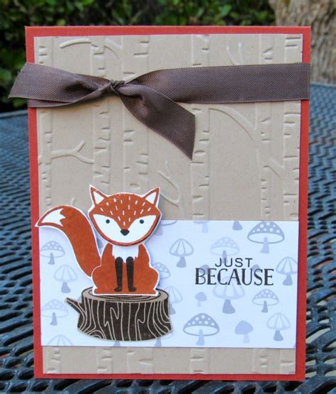 This Set Of Foxy Friends Cards Is From My Online Card Class For More