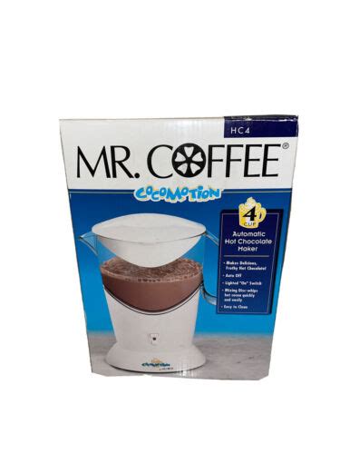 New Mr Coffee Cocomotion Hc4 Hot Chocolate Maker Factory Sealed Box