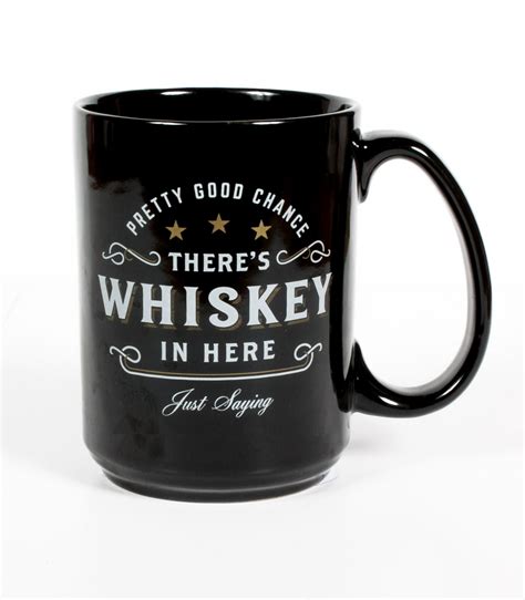 The glaze is a tactile matte finish. Whiskey Funny Coffee Mug | Headline Shirts