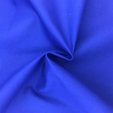 100 Cotton Fabric 44 Wide Royal Blue Royal Blue Craft Cotton