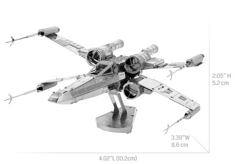 Metal Earth Star Wars X Wing 3d Diy Model Kits Innovatoys