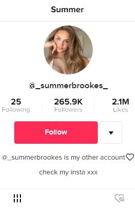 Summer Summer Brookes Tiktok Stars Leaked Nudes Porn Pack