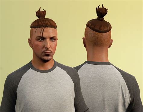 034 Male Hair Fivem Peds By Peweko