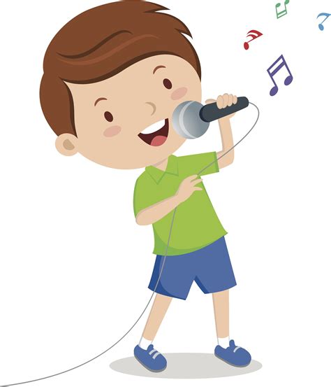 Child Singing Clipart 4 Clipart Station