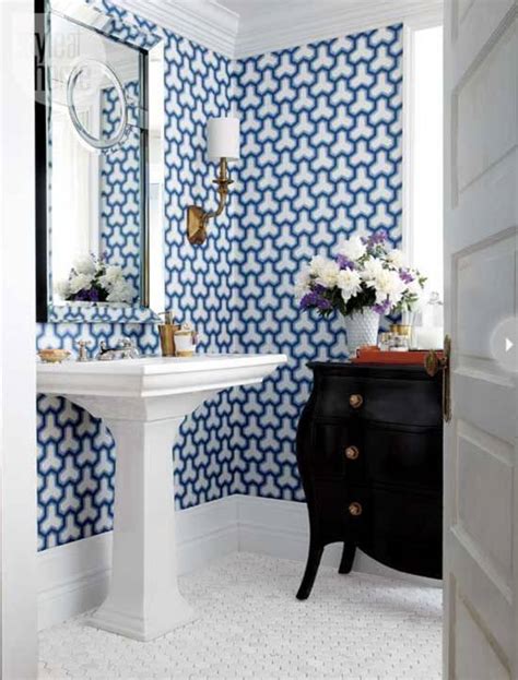 See more ideas about wallpaper, wall coverings, bathroom wallpaper. 18 Tips For Rocking Bathroom Wallpaper