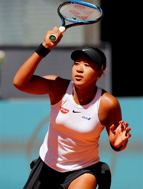 Naomi osaka is one of the best tennis player, who has won the grand slam and us open matches. Naomi Osaka - Mutua Madrid Open Tennis Tournament 05/05/2019