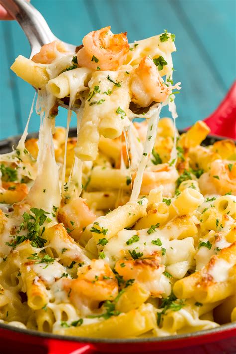 Shrimp alfredo · 2 of 66. Best Garlicky Shrimp Alfredo Bake - How to Make Garlicky ...