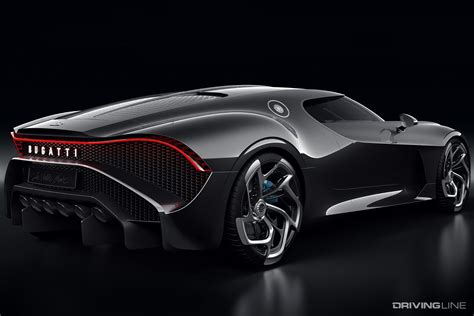 bugatti la voiture noire fiyat