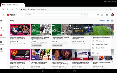 Youtube Adapts Its Website To Large Touchscreens Like Ipads And Chromebooks