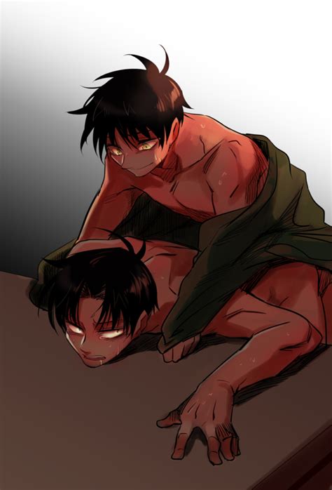 Rule 34 Attack On Titan Eren Jaeger Gay Levi Male Male Only Tagme