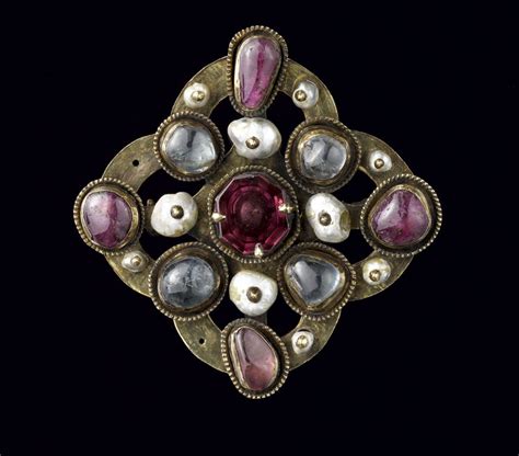 Jeweled Brooch From The Colmar Treasure Second Quarter Of The 14th