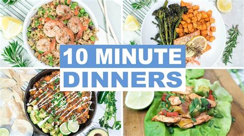 Easy 10 Minute Dinner Recipes Healthy Dinner Ideas Keto And Paleo