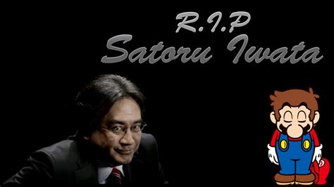 Mi Homenaje A Satoru Iwata ★ Rip 1959 2015 Youtube