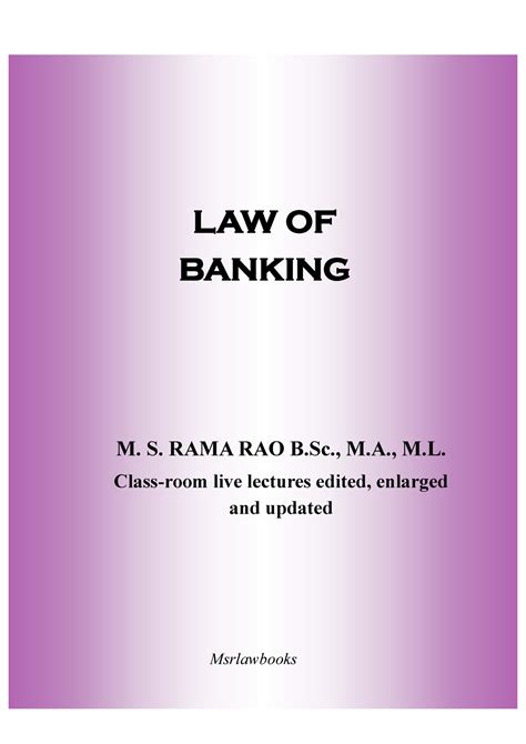 Screenshot 2023 09 12 At 125659 Pm Law Of Banking M S Rama Rao B
