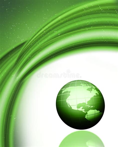 620 Green Globe Abstract Background Free Stock Photos Stockfreeimages