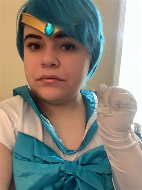 dressed up as sailor mercury cosplaygirls