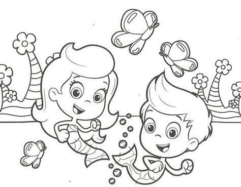 Free Printable Bubble Guppies Coloring Pages 5192 The Best Porn Website