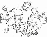 Coloring Guppies Bubble Molly Printable Gil Nick Jr Bubbles Line Blowing Clipart Getcolorings Getdrawings Cartoon Bubulle Friends Characters Develop Recognition sketch template