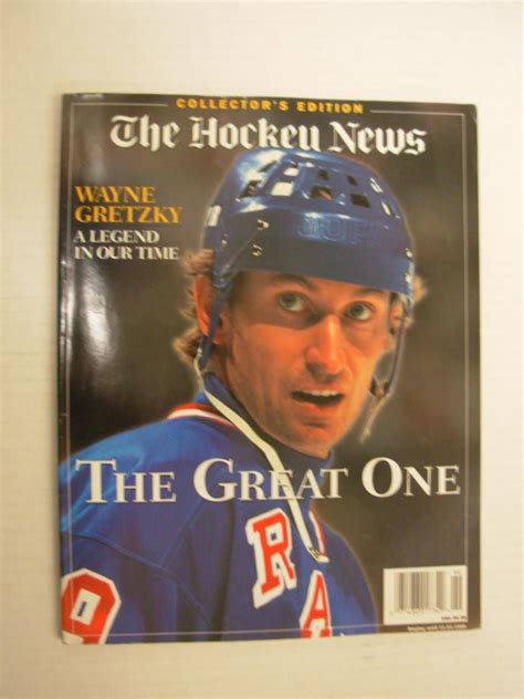 The Great One The Hockey News Collectors Edition Wayne Gretzky A