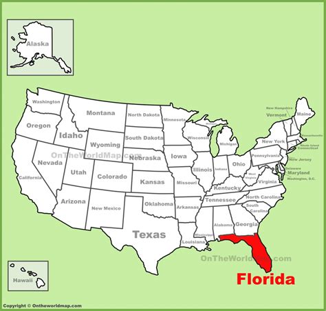 Florida State Map Printable Printable Map