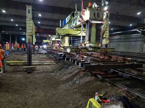 Amtrak Continues Upgrade Work At New Yorks Penn Station Rail Uk