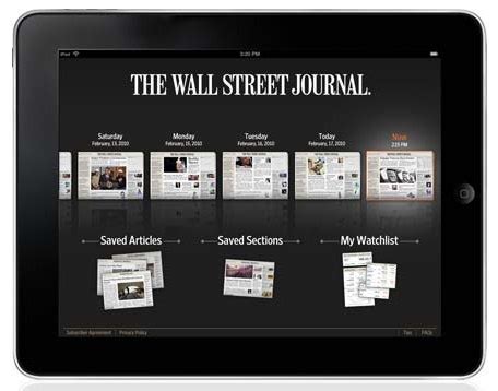 Browse our selection of exclusive benefits and be inspired. Wall Street Journal Suspends Subscriptions via its iOS App