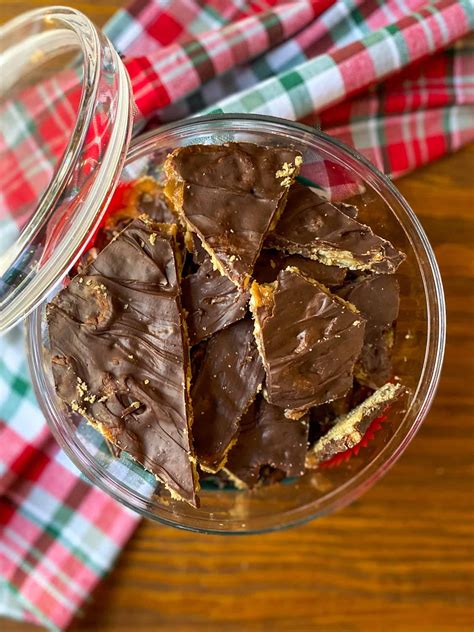 Chocolate Toffee Pretzel Bark Story Whiskful Cooking
